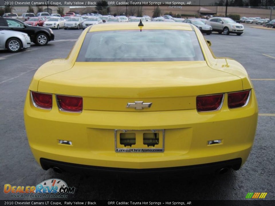 2010 Chevrolet Camaro LT Coupe Rally Yellow / Black Photo #6