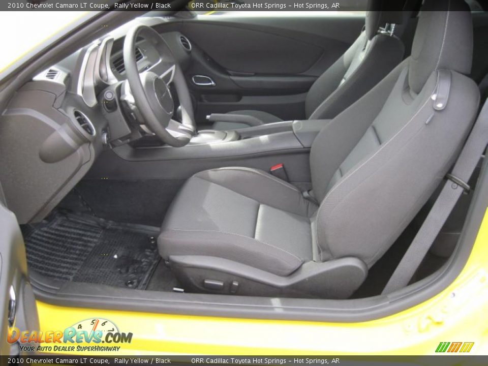 2010 Chevrolet Camaro LT Coupe Rally Yellow / Black Photo #9