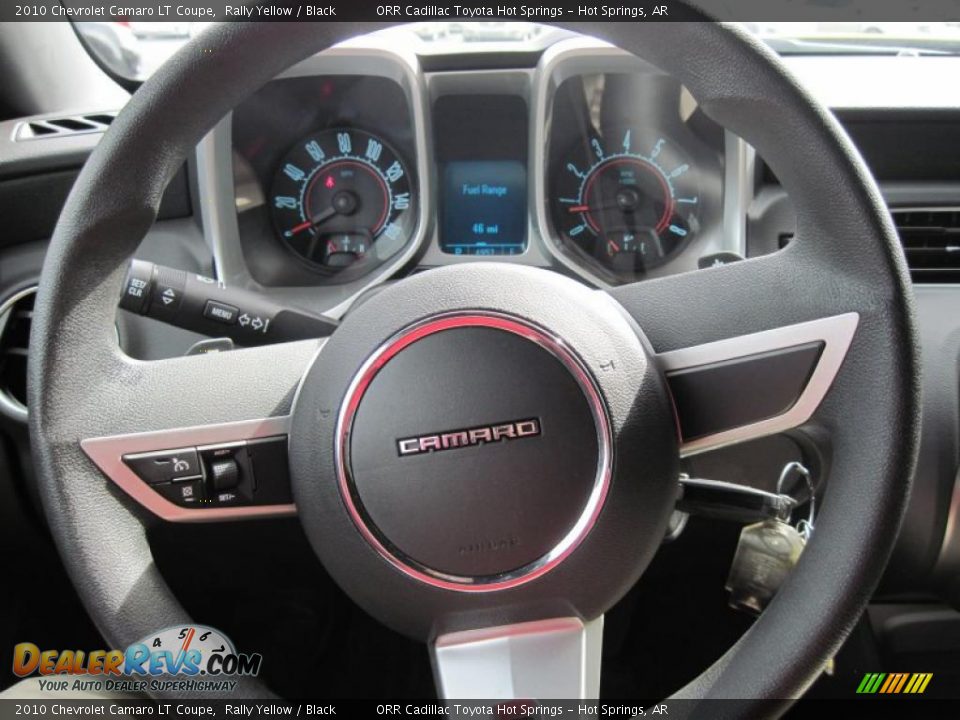 2010 Chevrolet Camaro LT Coupe Rally Yellow / Black Photo #10