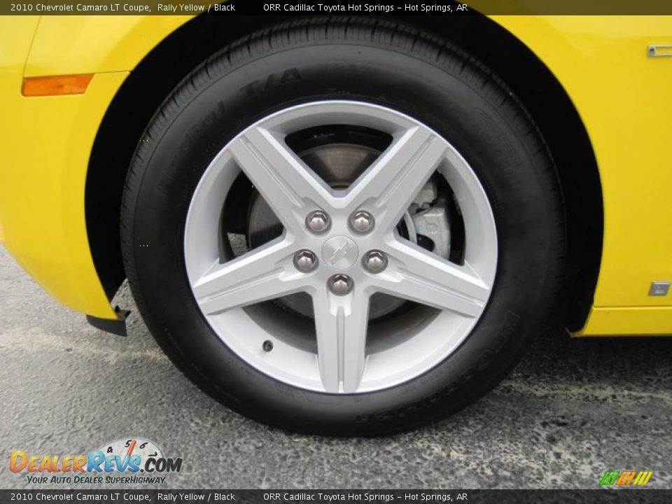 2010 Chevrolet Camaro LT Coupe Rally Yellow / Black Photo #15