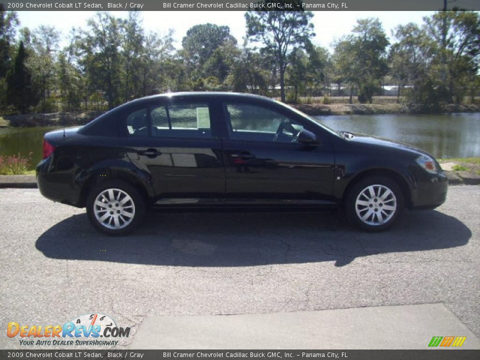 2009 Chevrolet Cobalt LT Sedan Black / Gray Photo #1
