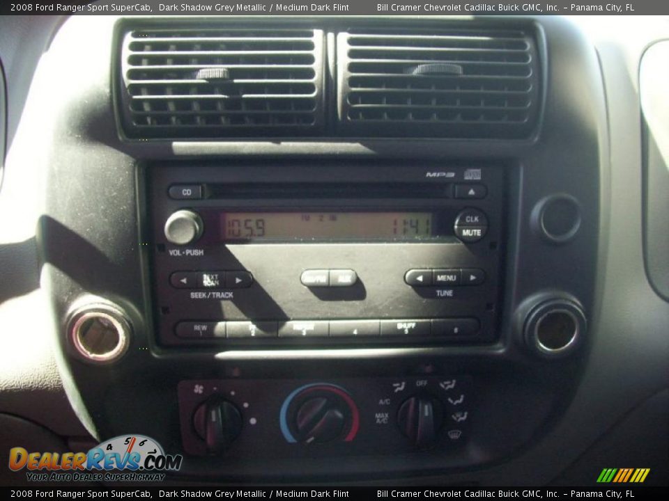 2008 Ford Ranger Sport SuperCab Dark Shadow Grey Metallic / Medium Dark Flint Photo #6