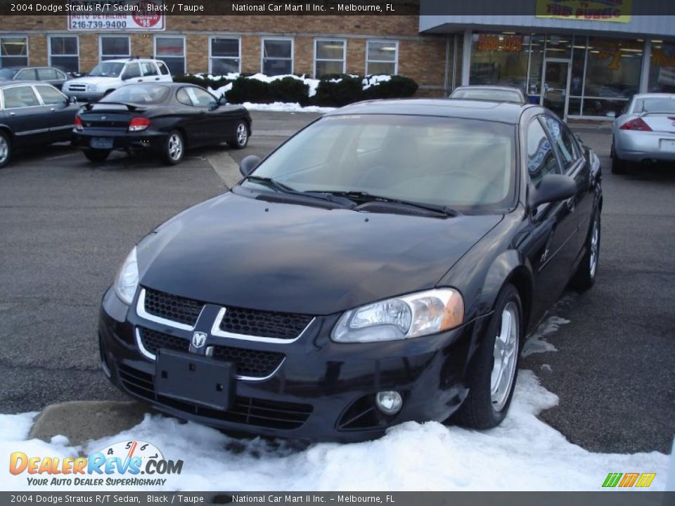 2004 Dodge Stratus R/T Sedan Black / Taupe Photo #2