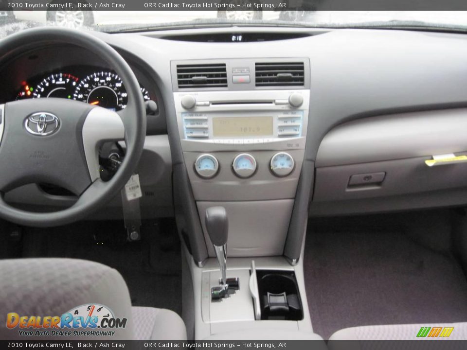 2010 Toyota Camry LE Black / Ash Gray Photo #5
