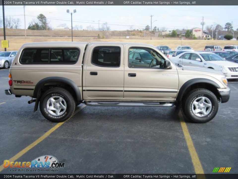 2004 Toyota Tacoma V6 PreRunner Double Cab Mystic Gold Metallic / Oak Photo #3