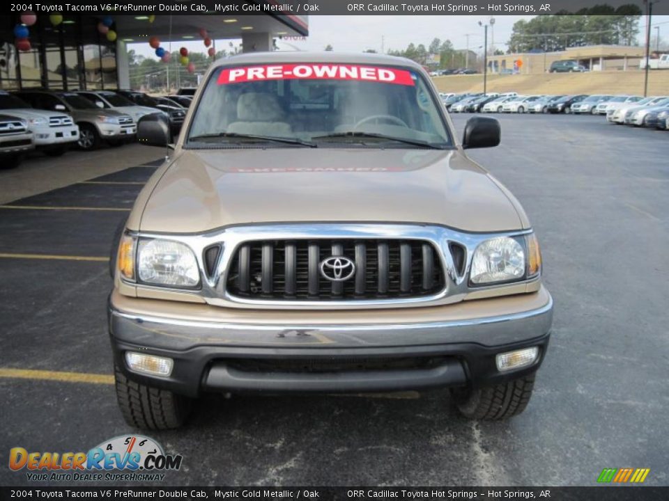 2004 Toyota Tacoma V6 PreRunner Double Cab Mystic Gold Metallic / Oak Photo #5