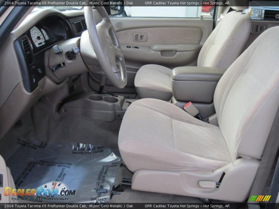 2004 Toyota Tacoma V6 PreRunner Double Cab Mystic Gold Metallic / Oak Photo #8