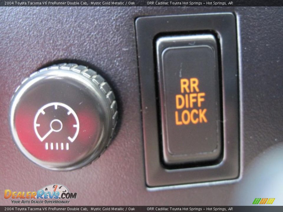 2004 Toyota Tacoma V6 PreRunner Double Cab Mystic Gold Metallic / Oak Photo #10