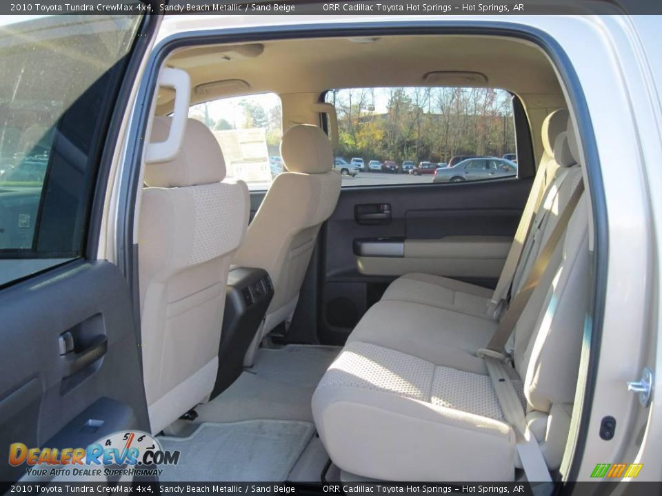 2010 Toyota Tundra CrewMax 4x4 Sandy Beach Metallic / Sand Beige Photo #6