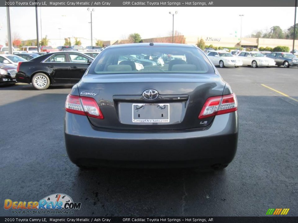 2010 Toyota Camry LE Magnetic Gray Metallic / Ash Gray Photo #4