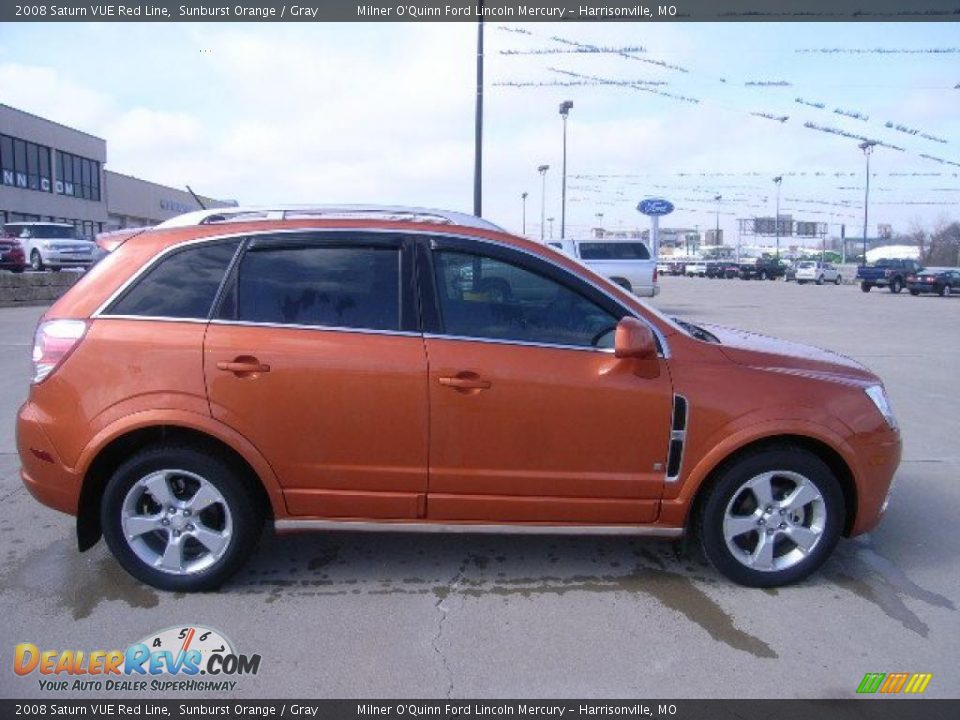 2008 Saturn VUE Red Line Sunburst Orange / Gray Photo #2