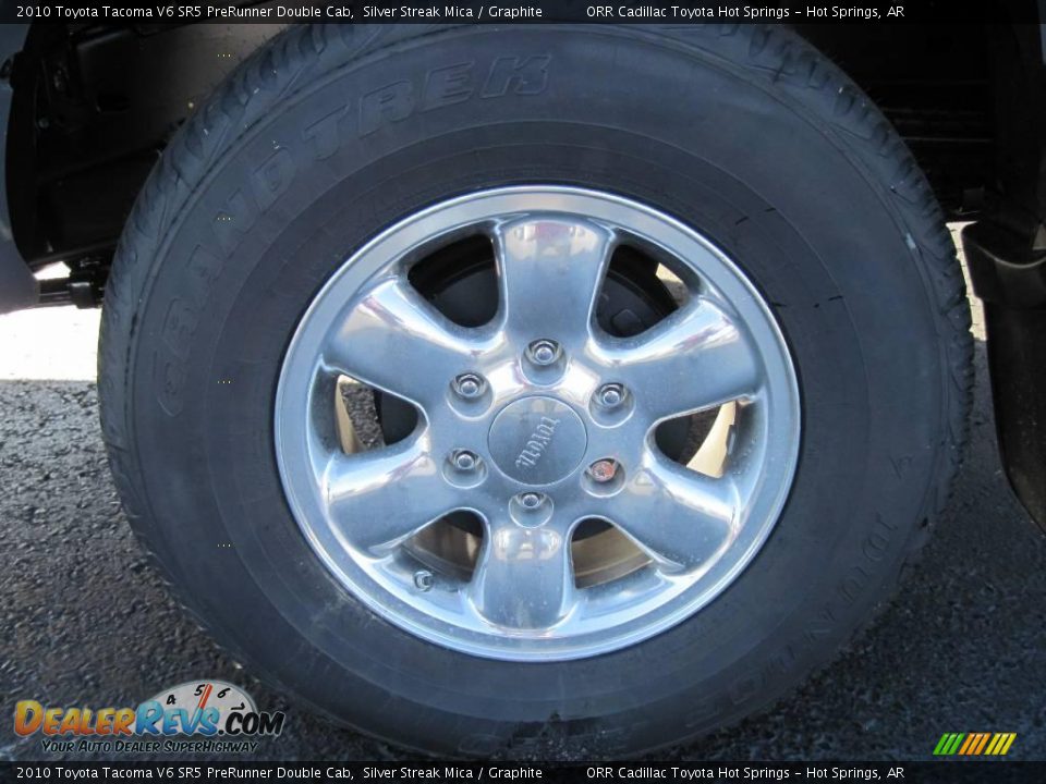 2010 Toyota Tacoma V6 SR5 PreRunner Double Cab Silver Streak Mica / Graphite Photo #7