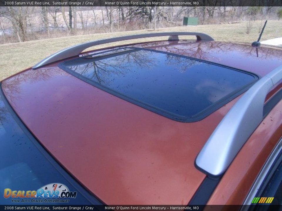 2008 Saturn VUE Red Line Sunburst Orange / Gray Photo #11