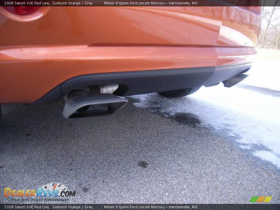 2008 Saturn VUE Red Line Sunburst Orange / Gray Photo #12