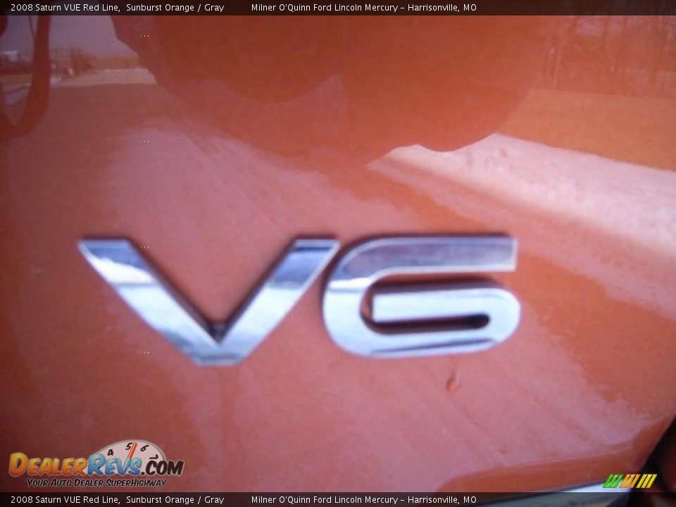 2008 Saturn VUE Red Line Sunburst Orange / Gray Photo #14