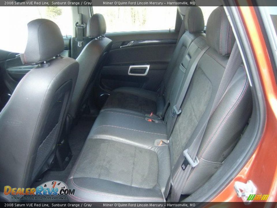 2008 Saturn VUE Red Line Sunburst Orange / Gray Photo #15