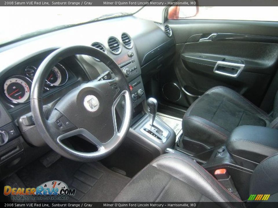 2008 Saturn VUE Red Line Sunburst Orange / Gray Photo #18