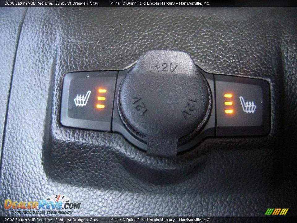 2008 Saturn VUE Red Line Sunburst Orange / Gray Photo #22