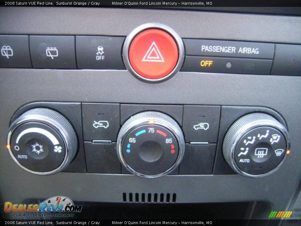 2008 Saturn VUE Red Line Sunburst Orange / Gray Photo #23