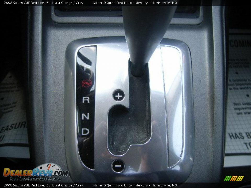 2008 Saturn VUE Red Line Sunburst Orange / Gray Photo #24