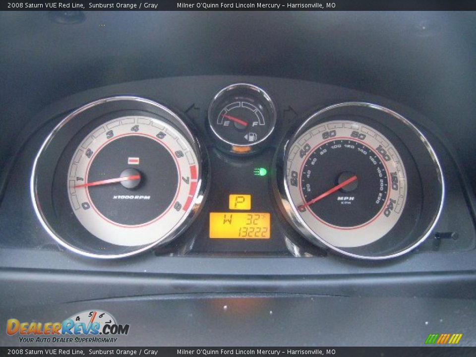 2008 Saturn VUE Red Line Sunburst Orange / Gray Photo #28