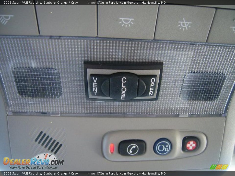 2008 Saturn VUE Red Line Sunburst Orange / Gray Photo #31