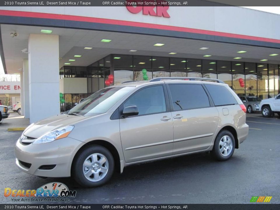 2010 Toyota Sienna LE Desert Sand Mica / Taupe Photo #1