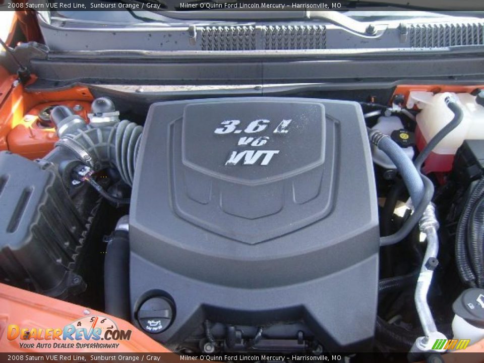 2008 Saturn VUE Red Line Sunburst Orange / Gray Photo #33