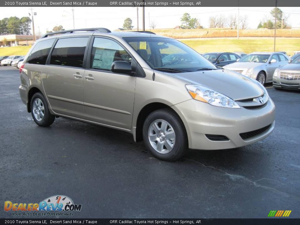 2010 Toyota Sienna LE Desert Sand Mica / Taupe Photo #2