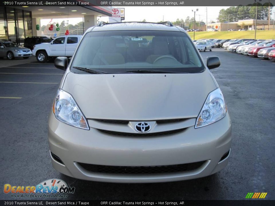 2010 Toyota Sienna LE Desert Sand Mica / Taupe Photo #3