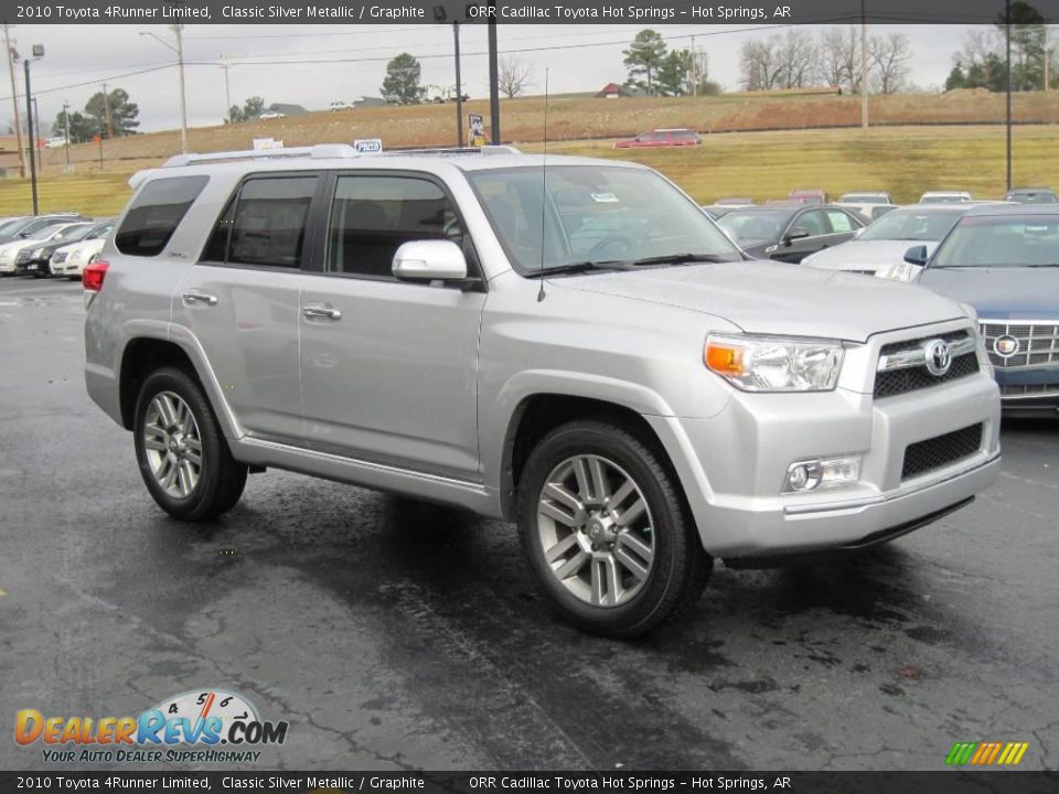 2010 Toyota 4Runner Limited Classic Silver Metallic / Graphite Photo #2