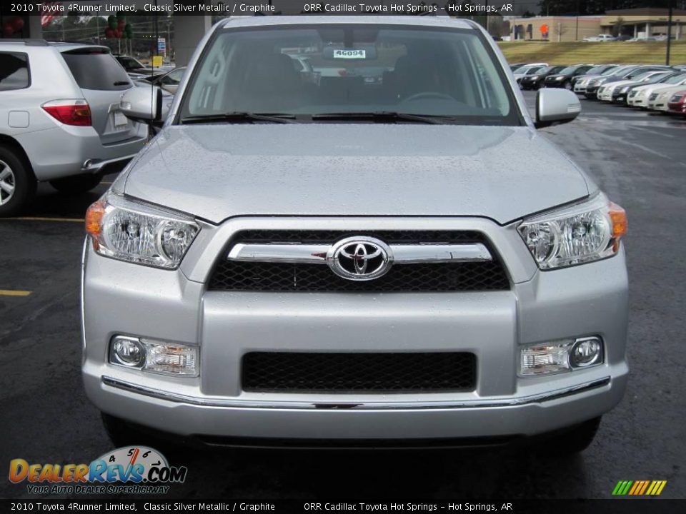 2010 Toyota 4Runner Limited Classic Silver Metallic / Graphite Photo #3