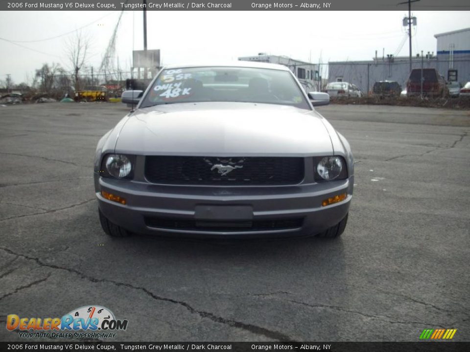 2006 Ford Mustang V6 Deluxe Coupe Tungsten Grey Metallic / Dark Charcoal Photo #5