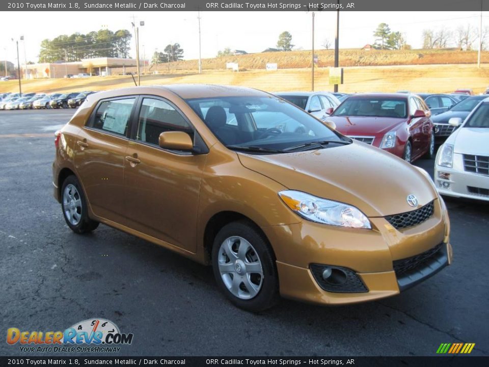 2010 Toyota Matrix 1.8 Sundance Metallic / Dark Charcoal Photo #2