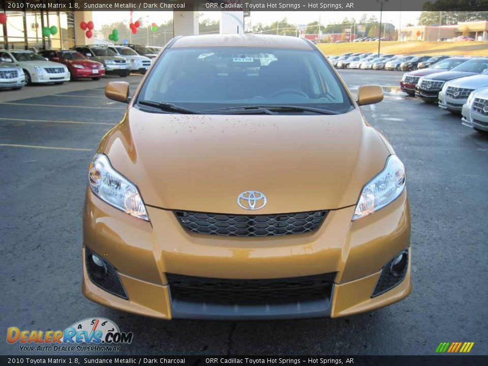 2010 Toyota Matrix 1.8 Sundance Metallic / Dark Charcoal Photo #3