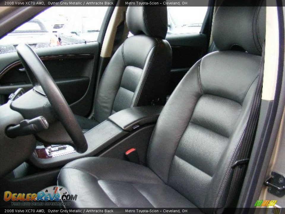 2008 Volvo XC70 AWD Oyster Grey Metallic / Anthracite Black Photo #9