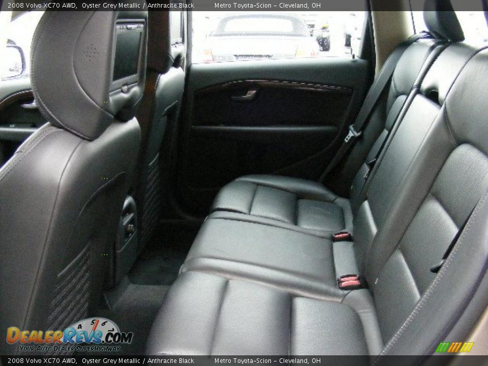 2008 Volvo XC70 AWD Oyster Grey Metallic / Anthracite Black Photo #11