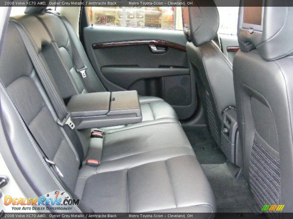 2008 Volvo XC70 AWD Oyster Grey Metallic / Anthracite Black Photo #12