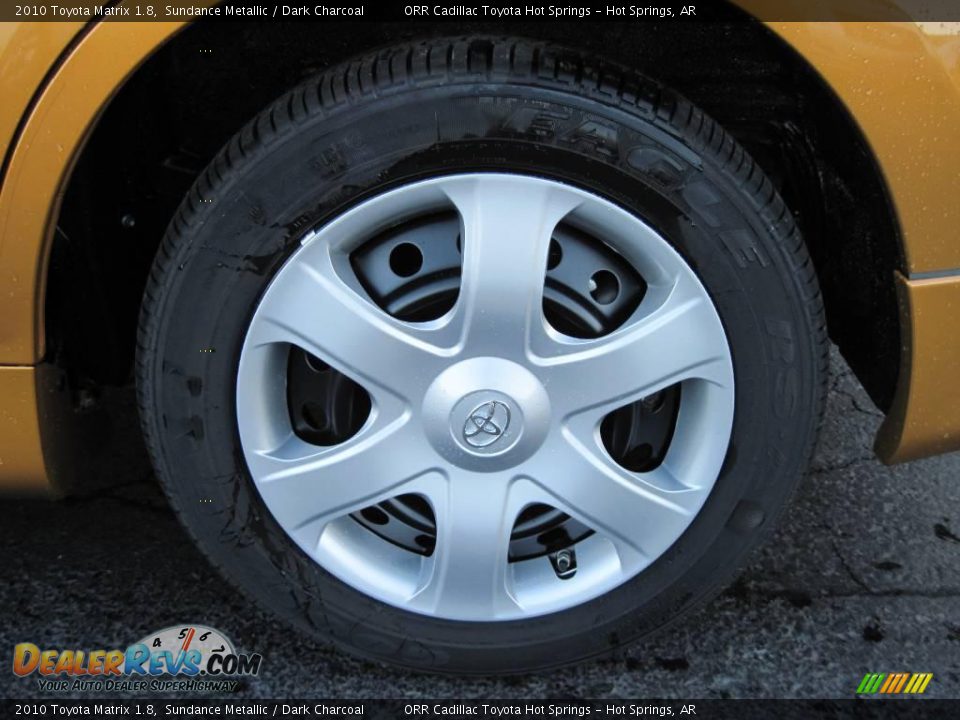 2010 Toyota Matrix 1.8 Sundance Metallic / Dark Charcoal Photo #8