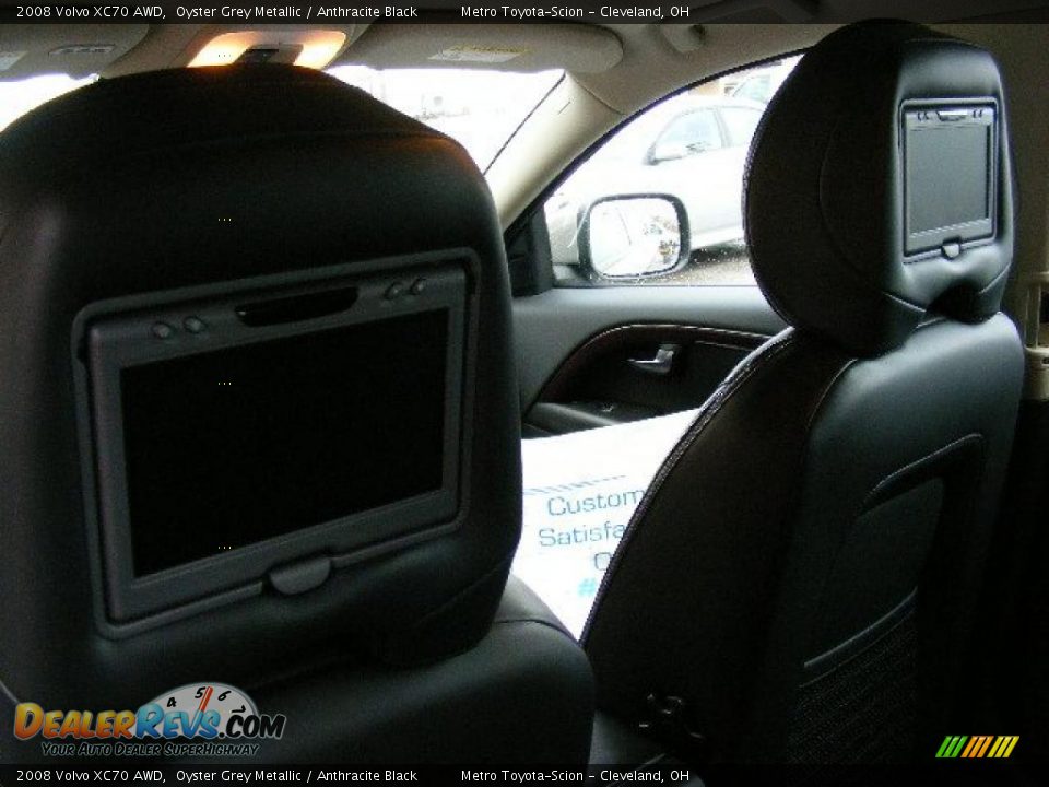 2008 Volvo XC70 AWD Oyster Grey Metallic / Anthracite Black Photo #17