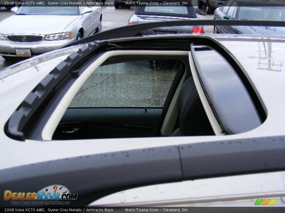 2008 Volvo XC70 AWD Oyster Grey Metallic / Anthracite Black Photo #24