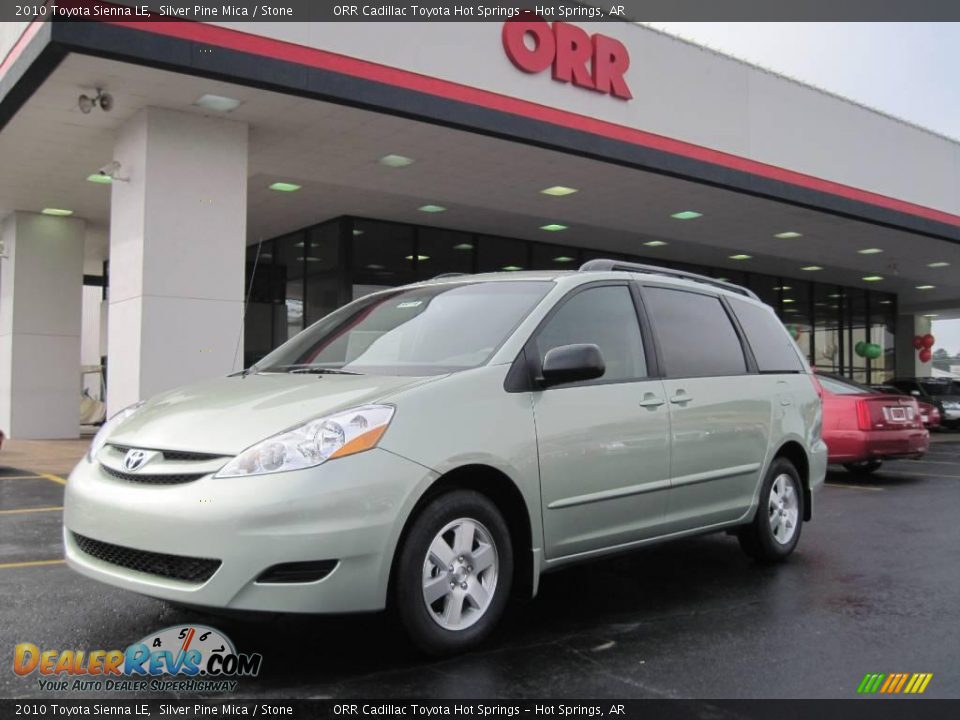2010 Toyota Sienna LE Silver Pine Mica / Stone Photo #1