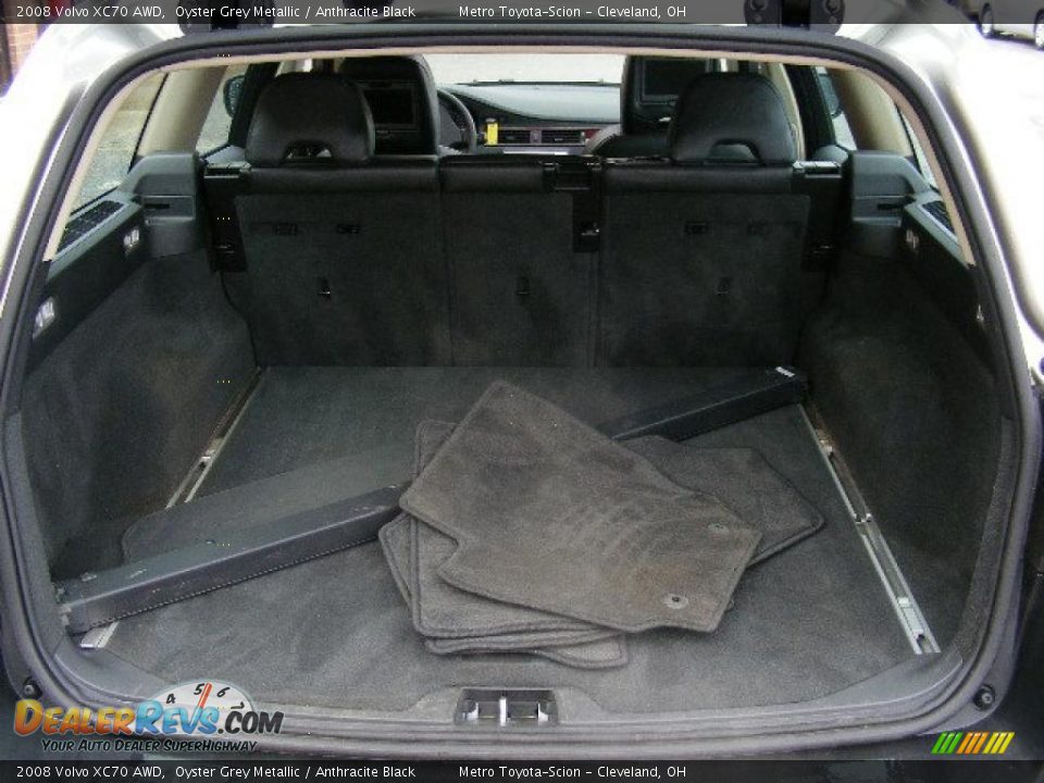 2008 Volvo XC70 AWD Oyster Grey Metallic / Anthracite Black Photo #25