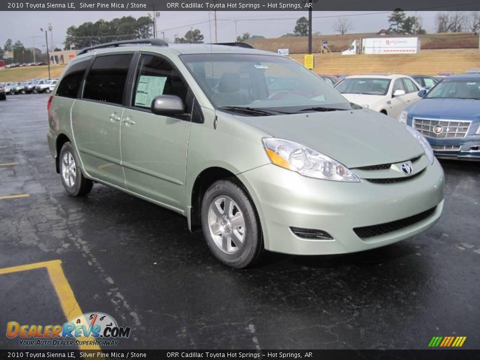 2010 Toyota Sienna LE Silver Pine Mica / Stone Photo #2
