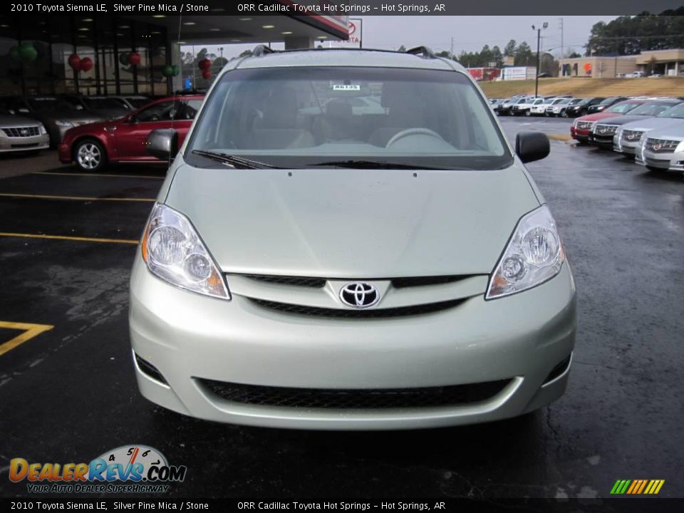 2010 Toyota Sienna LE Silver Pine Mica / Stone Photo #3