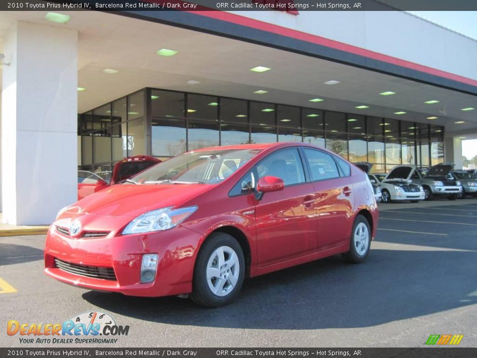 2010 Toyota Prius Hybrid IV Barcelona Red Metallic / Dark Gray Photo #1