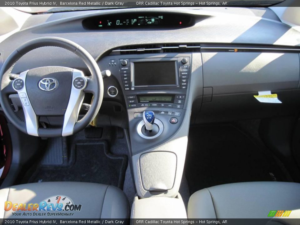 2010 Toyota Prius Hybrid IV Barcelona Red Metallic / Dark Gray Photo #5