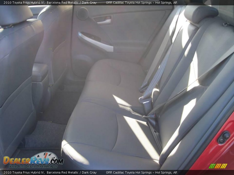 2010 Toyota Prius Hybrid IV Barcelona Red Metallic / Dark Gray Photo #7