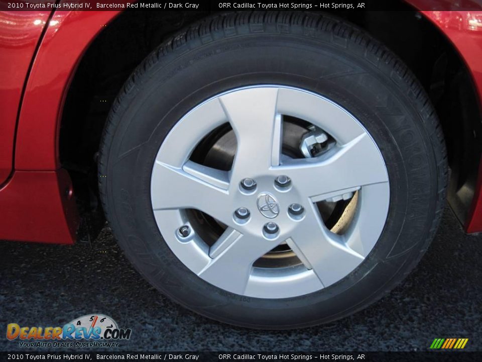 2010 Toyota Prius Hybrid IV Barcelona Red Metallic / Dark Gray Photo #9