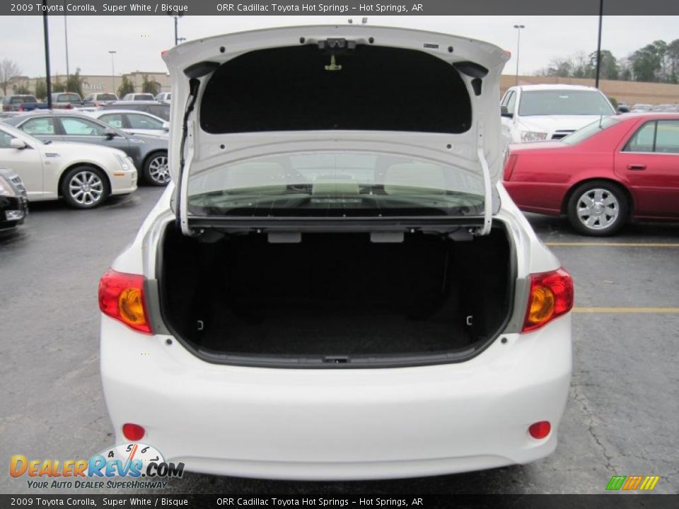 2009 Toyota Corolla Super White / Bisque Photo #7
